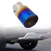 Przenośna rura wydechowa dopasowanie kolorów polerowanie powierzchniowe kompaktowe samochodowe tłumik mułu ogonowego tłumika Bezpośrednia wymiana