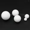 10 pièces/lot laboratoire PTFE diamètre 10mm à 32mm boule blanche pure F4 perle d'agitation pour l'expérience scolaire