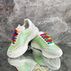 nuova qualità da uomo da donna Scarpe casual sneaker stringata in pelle di design moda Scarpe da ginnastica da corsa Lettere scarpe da donna Sneakers da palestra stampate piatte2023