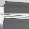 Chicologia Snap -N -Glide Cordless Roller Shade, Filtragem de luz cinza urbana 48 W x 72 h
