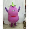Halloween aubergine mascotte Costume personnalisation thème Animal personnage carnaval adultes fête d'anniversaire tenue fantaisie