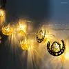 Strings EID String Light Mubarak Ramadan Decoration For HomeIslam Muslim Party Decor Al Adha Lights