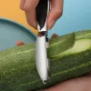 Овощная пилен для кухонного фруктового картофеля Carto Apple Peeler Хорошая хватка и прочная Y и я в форме пилеров из нержавеющей стали