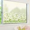 Kids' Toy Stickers Daisy Wall Sticker Grass Baseboard Stickers Flower Weed Mural Decals for Kids Room Baby Bedroom Nursery Kitchen Home Decoration