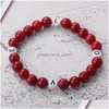 Kralen 8mm tijger eye kralen streng armbanden gebed chakra genezing meditatie turquoise natuarl stone yoga vrouwen mannen sieraden dhgarden dhyms dhyms