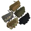 Sacos de armazenamento 7 rodadas titular shell arma buttstock munição bolsa militar cartucho transportadora molle cintura saco tático caça pacotes