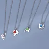 Chains Good Friend Girlfriend Three/Four Piece Stitching Necklace Friends Forever Crystal Heart Shaped Lettering Pendant Necklaces