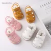 Sandalen Sommer geboren Schuhe rutschfeste First Walker Kleinkindschuhe Baby Junge Kinder Sandalen Weichen Boden Baby Mädchen Sandale Quietschende Schuhe 230515