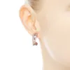 Sparkling Line Hook Stud Boucles d'oreilles pour Pandora 925 Sterling Silver Wedding Party Designer Boucles d'oreilles pour femmes Girlfriend Gift Boucles d'oreilles de luxe avec boîte d'origine
