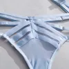 Bikini Air Bra Prandies Женщины Новая сексуальная с низкой талией Tongladymate Odmoem Concunto de Ropa Interior Para Mujer Посмотреть сквозь ландшафты наборы подвязки.