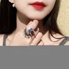 Band Rings Fashion Dragon Rings for Women Viking Animal Adjustable Finger Ring Ladies Personality Party Jewelry Love Gift