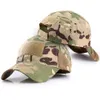 Snapbacks Camouflage mâle tactique casquette de baseball militaire ajusté chapeau os mâle sport de plein air wargame chasse snapback casquettes P230512