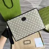 Woman Men file holder briefcase clutch Bags lady hobo marmont snake graffiti purse wallet Canvas leather Shoulder Luxury handbag Designer crossbody bag