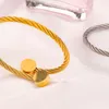 Pulseira de punho feminino amor jóias de luxo 18k Pulseiras de designer de ouro 18k Jóias de presente para mulheres pulseira de gorjeta de moda de moda primavera Bracelets por atacado