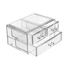 Storage Boxes Cosmetic Box Organization Container Tabletop Makeup Drawer Case