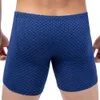 Underpants iKingsky Men's Stretch Long Leg Boxer Briefs Sexy Bulge Trunks No Ride Up Shorts Underwear Seamless Front Under Panties 230515