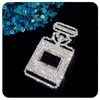 Broches Broches GRANDBLING Usine En Gros BlingBling Bijoux À La Main En Cristal Bouteille De Parfum Broche Broche À Accessoire De Dame 230515