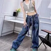 Женские джинсы дизайнер мода джинсовые брюки Новая вышиваемая джинсовая лоты
