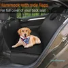 Designer -Carrier Dog Car Seat Cover 100% waterdicht Pet Dog Carriers Reismat Hangmat voor kleine middelgrote grote honden Auto Achterbank Veiligheidskussen