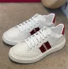 Italy designers Moony Sneaker Shoes Stripe Lift Platform Trainers Men Casual Party Wedding Dress Comfort Skateboard Walking EU38-45.BOX