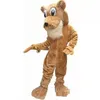 Simulation Cougar mascotte Costumes haute qualité personnage de dessin animé tenue costume Halloween adultes taille fête d'anniversaire en plein air Festival robe