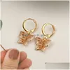 Bengelen kroonluchter mode retro big earring statement dames overdreven geometrische metalen druppel oorbellen charme vrouwen trendy j dhgarden dhswg