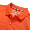 Herrpolos polo skjortor Anpassad tryckning/broderi 100% polyester andningsbar man Polo Anställd Polo skjorta enhetliga toppskjortor för män 230515