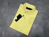 2023 NOWOŚĆ MĘŻCZYZNY Oxford Cotton krótkie polo koszulę Polos Casual Shirt Youth Busines