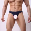 Underbyxor sexiga herrar underkläder tränger thongs is silk elefant stam trunk mäns bikini glider trosor shorts cueca gay thong