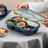 Bento Boxes Bento Box Японский стиль пищевой контейнер для хранения ланча для детей с суповой чашкой японской закусочной для закусочной контейнер 230515