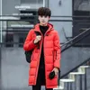 남자 다운 겨울 2023 재킷 남자 파카 면화 두꺼운 한국 롱 코트 패딩 재킷 파카 카카 콰 테타 혹시 르노 kj967