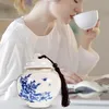 Opslagflessen met deksel luchtdichte multifunctionele koffiebonencontainer Losse blad thee-pot suikerbus