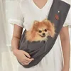 Carrier Dog levererar Pet Cat Puppy Portable Out Bag Shoulder Chest Messenger Bag Chihuahua Yorkshire Dog Bag för små hundar