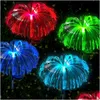 Garden Decorations Solar Led Jellyfish Light Lawn Lamp Outdoor Waterproof Landscape For Yard/Pathway/Garden/Holiday Decor Atmosphere Dhrhv