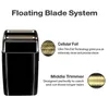 Acessórios Kits de substituição profissional de reposição e cortadores para Babylisspro Barberologia Double Foil Shaver FXFS2 Golden