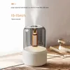 Appliances Xiaomi Candlelight Aroma Diffuser Portable 120ml Electric USB Air Humidifier Essential Oil Cool Mist Maker Fogger LED NightLigh