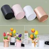 Gift Wrap 4pcs Mini Round Flower Wrapping Paper Box Bouquet Hug Bucket Wedding Party Decorate Supplies Storage Holiday Gifts