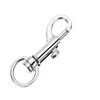 Nyckelringar grossist 50st Punk Metal Hipster Spring Snap Lobster Clasps Swivel Trigger Clips Hooks 45mm For Webbing Jewelry 626 Dro Ottd2