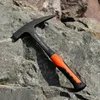 Hammer Rock Pick Geological Hammer Mine Exploration Survey Spitzspitze High Carbon Steel Multifunktionale Geogogy Handwerkzeuge