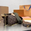 Fashion Designer Crossbody Bags For Women Old Flower 3 sets Shoulder Bag Lady Luxury Purse Wallets M44840 Multi Pochette Messenger Bags