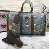 Modedesigner-Tasche Herren- und Damen-Seesack mit großem Fassungsvermögen, tragbare Reisetasche 648085 Vintage-Leinentasche, hochwertige Handtasche