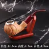 Smoking Pipes Detachable cleaning resin filter cigarette holder, wooden pipe