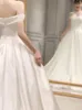 2025 manches robe élégante super off épaule perlage à la main qualité de mariée avec des perles faites à la main toute robe avec dentelle luxe et robe de mariée belle robe de mariée