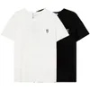 maglietta degli uomini del progettista maglietta estate mens t-shirt da donna maglietta allentata moda camicie casual magliette in bianco e nero ricamo di lusso manica corta girocollo vestiti