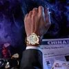 Wristwatches Glen Men's Watch Automatic Mechanical Genuine Tourbillon Hollow Out Student Waterproof Luminous Fashion TrWristwatches