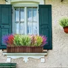 Dekorative Blumen, ein Bündel Provence-Lavendel, künstliche Kunstpflanzen aus Kunststoff, Hochzeit, Heimdekoration, Tischfälschung