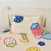 Kuddar Queen Size Vuxen Kudde Four Seasons Latex Pillow Fiber Pillow Pillow Case 100% Cotton Cartoon Girl's Bed Pillow Cover 230516