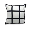 Sublimation Pillow Case Blank Heat Transfer Throw Cushion Cover 40*40cm Home Sofa Pillowcases