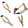 Party Favor Fidget Wooden Material Slingshot Rubber String Fun Fun Traditional Kids Tratewores Catapult Intéresses Hunting Accesstes Toys FY2901 U0525