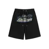 Hommes Shorts Fasion Tête de Tigre Serviette Brodé Trapstar Hommes Femmes EU Taille 100% Coton Haikyuu Sports Style 230516